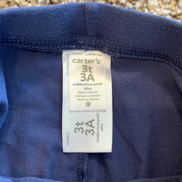 Kids Leggings Set - Gray, Navy, and Black T3 lot of 6 - Picture 12 of 16